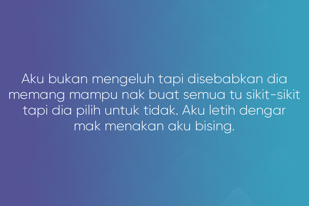 Adakah B4pakku Seorang N4rsistik?