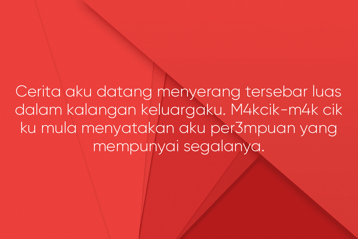Kebebasan Yang Sudah Hilang