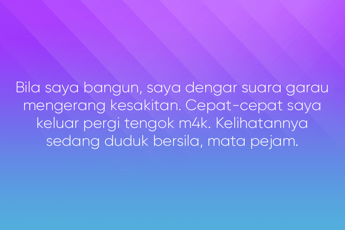 ‘Mereka’ Datang Membantu