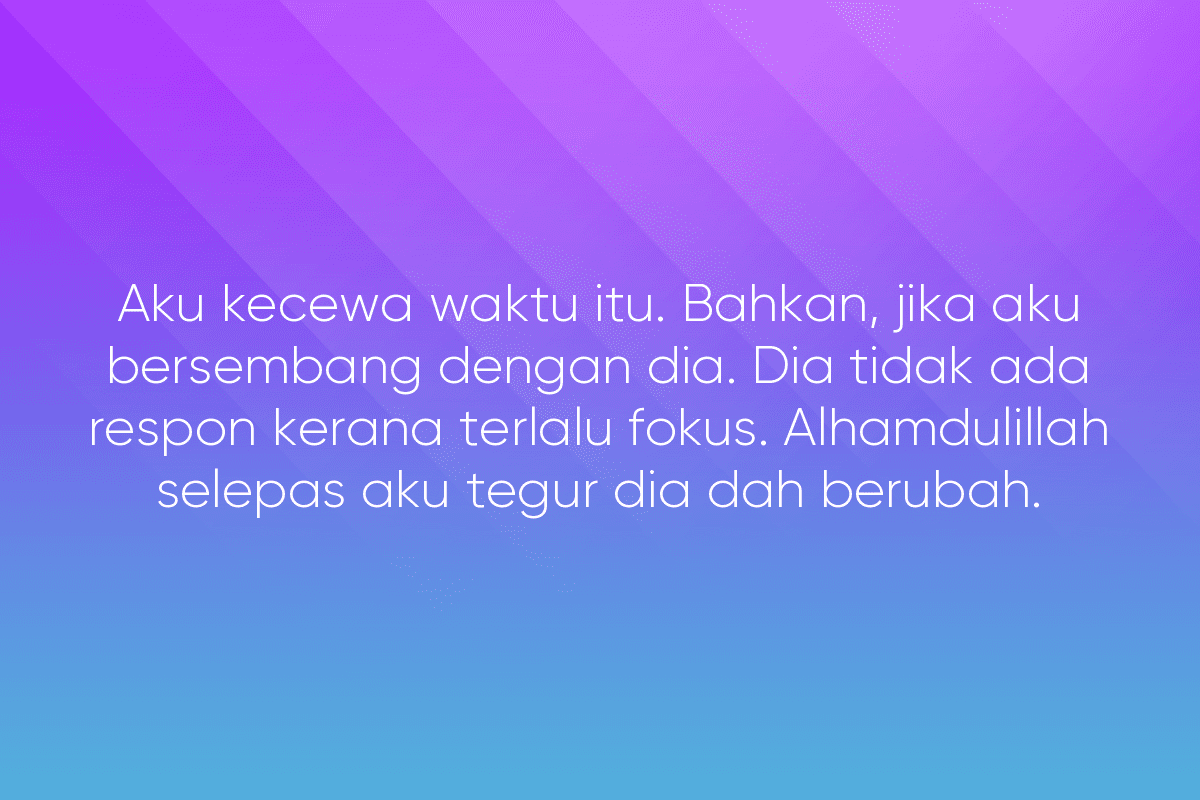 Ujian Kecil Seorang Ist3ri