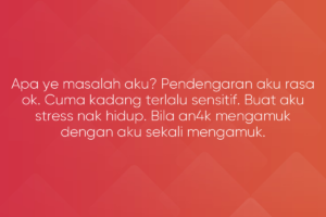 Tolonglah, Bising! Serabut!