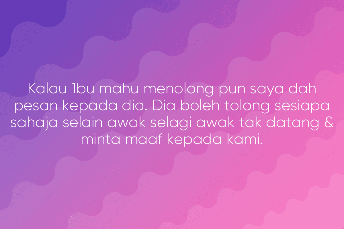 Keluarga M4k Cik Dari Neraka