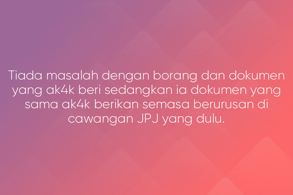 Tukar Nama Hak Milik Kenderaan Pemilik Yang Meninggal Dunia