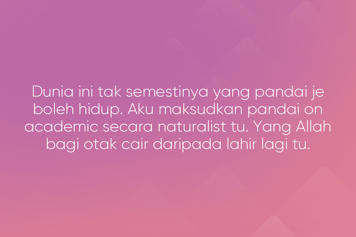 Flashback Total Kehidupan Dunia : 7 Saat