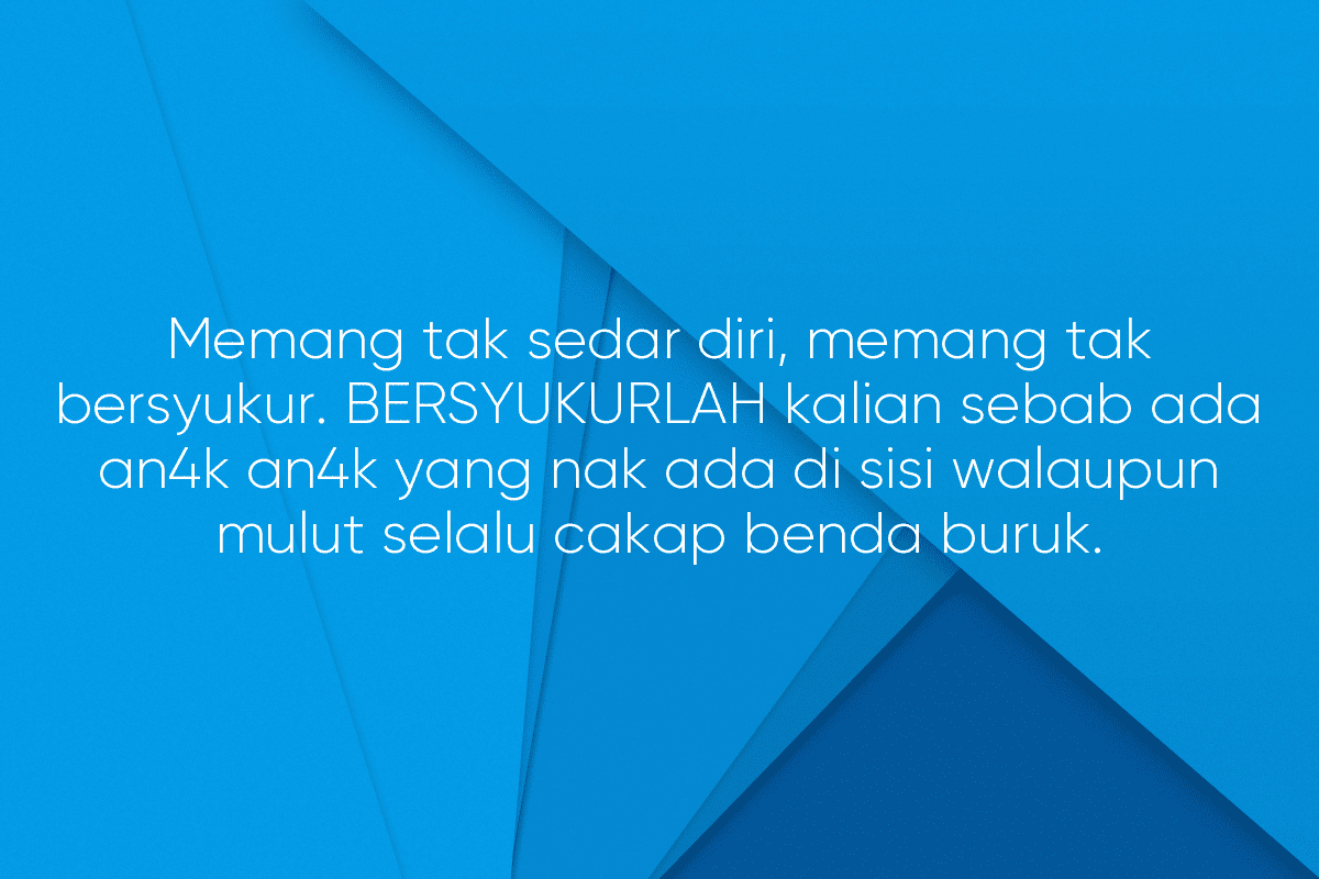 Mentua Yang Perlu Bersyukur