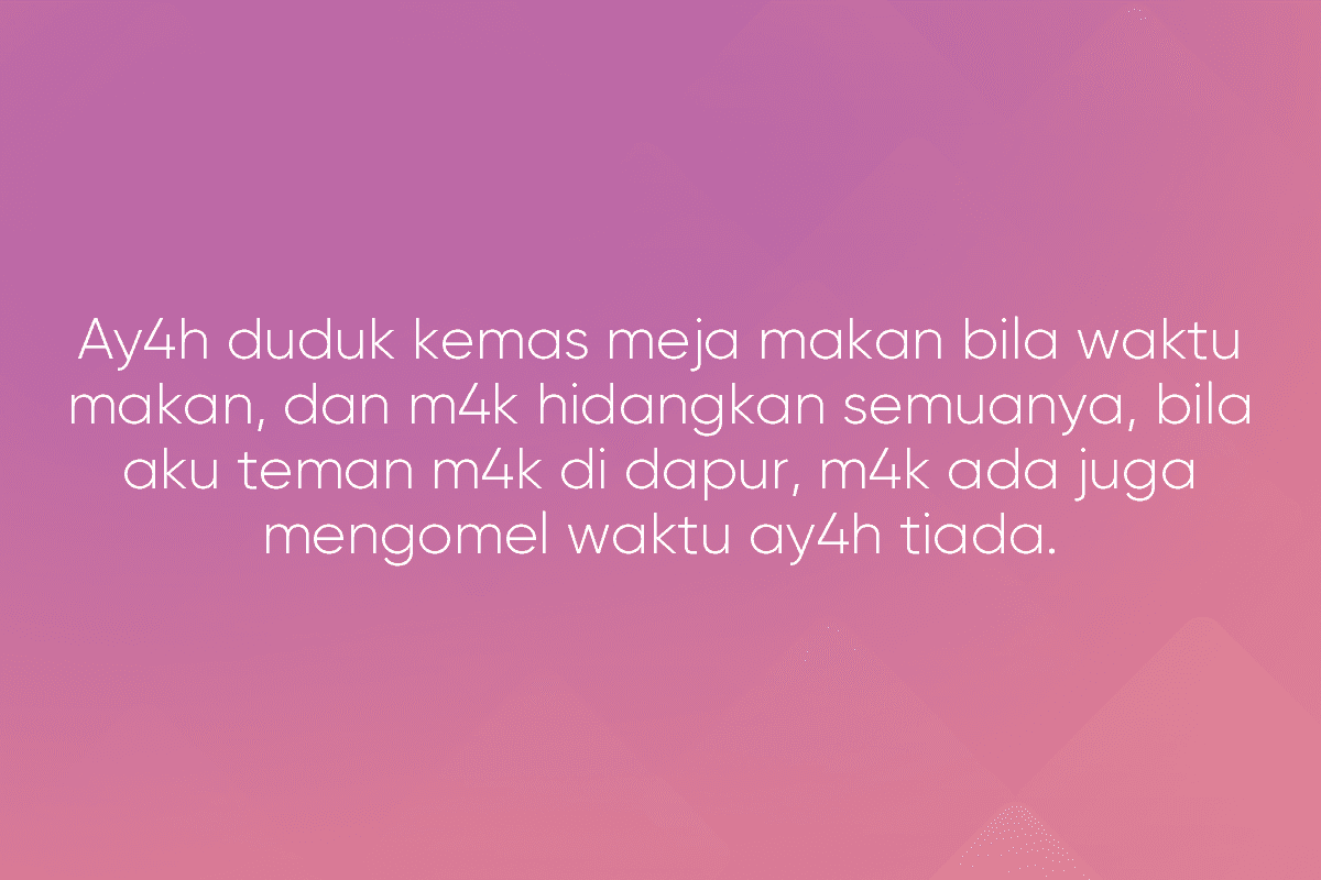 REPLY: Kerana Seumur Hidup Itu Terlalu Lama