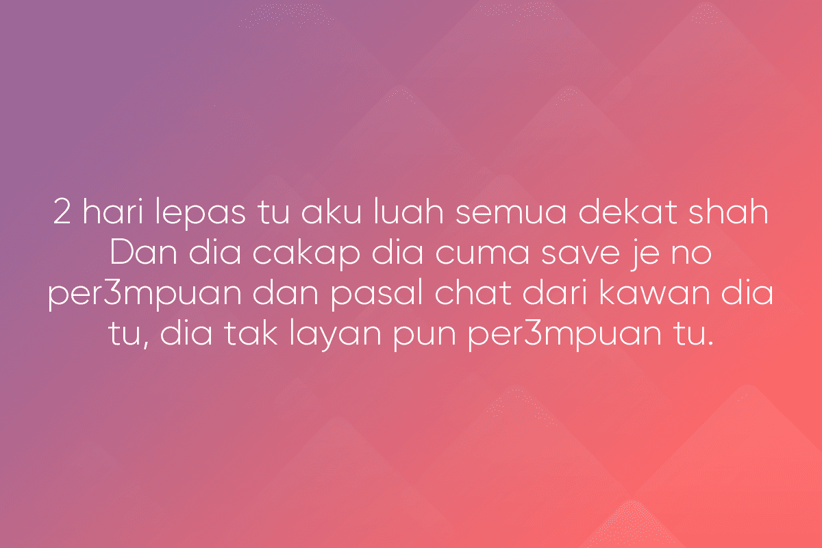 Mungkin Sebab Nafsu