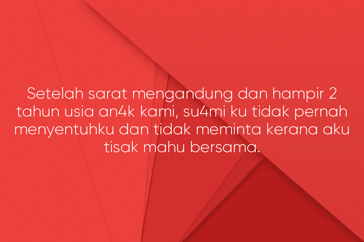Jangan Disangka Su4mi Yang Romantik Tiada Udang Disebalik Mee