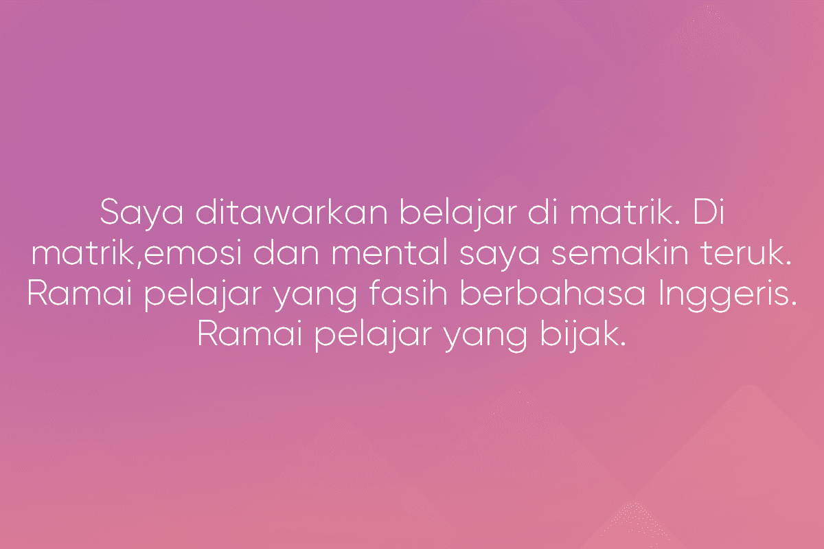 Trauma atau Manja?