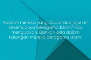 halalkah duit jajan itu?
