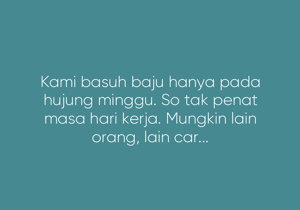 Buat ‘Saya Isteri Yang Gagal’
