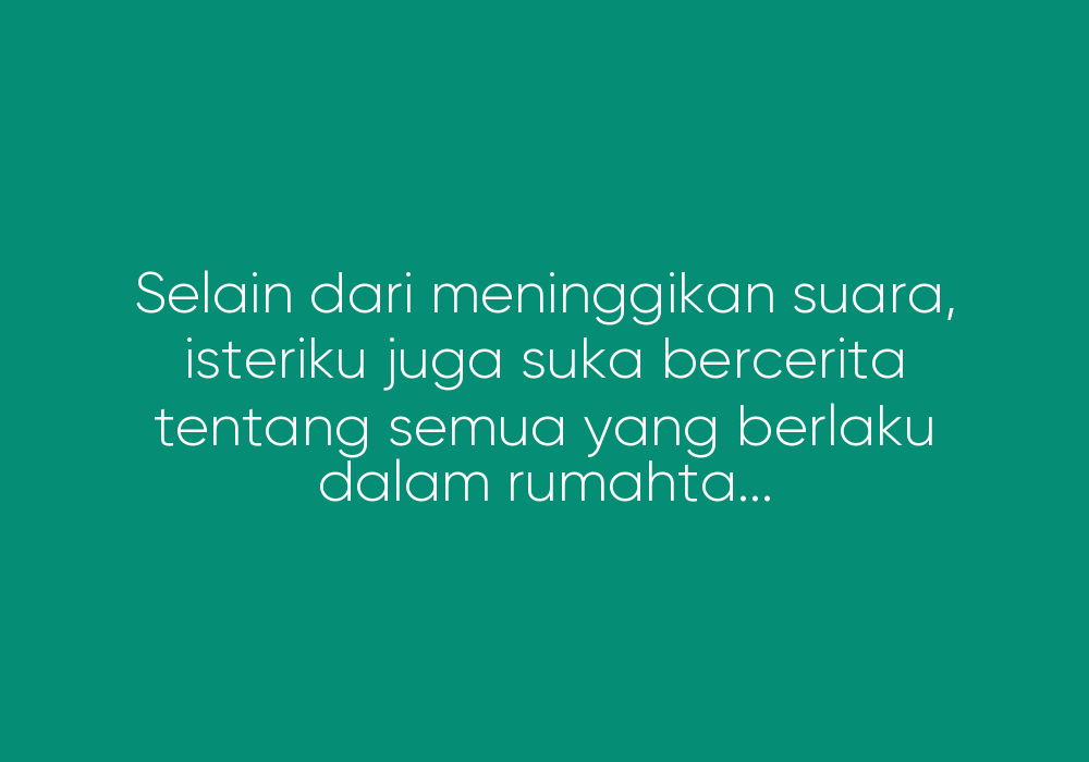 Dilema Seorang Suami