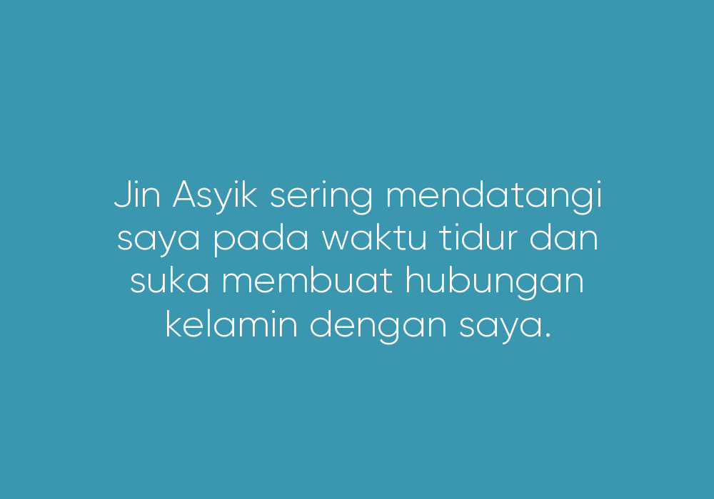 Jin Asyik Suka Perempuan Yang Seksi