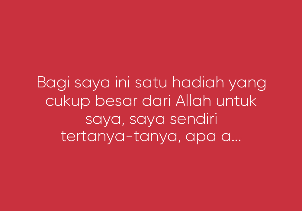 Allah Aku Kejut Tahajjud