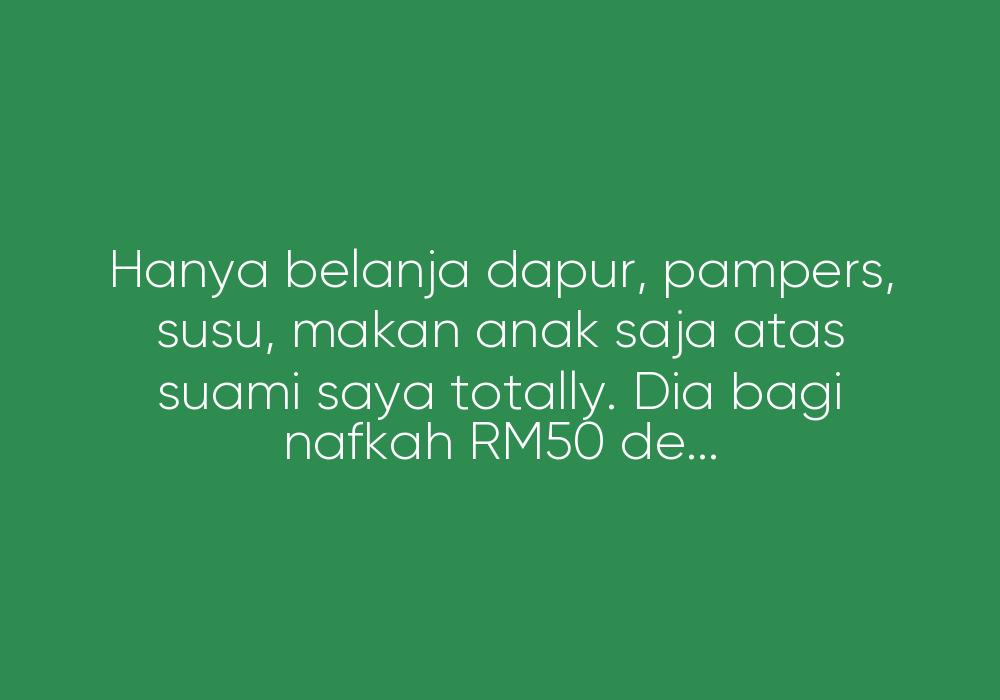 REPLY: Penat Muakan Suami