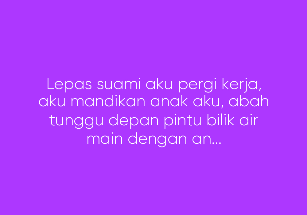 Aku Rindu Abah