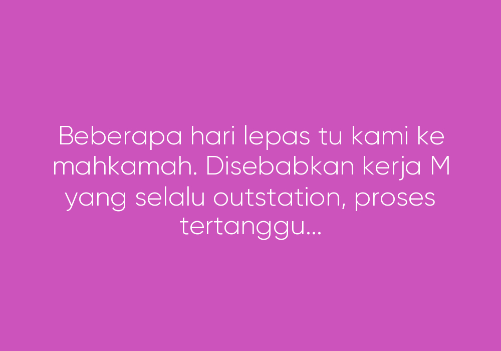 Aku Pilih Bahagia; Bukan Benci, Cuma Belajar Redha