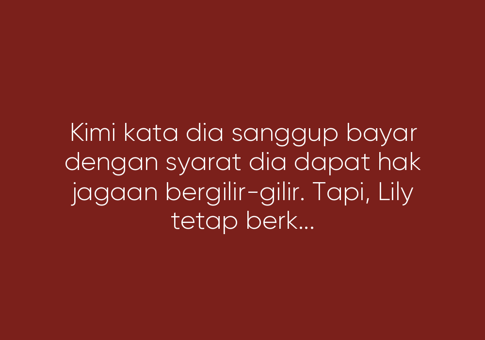 Bila Dosa Semalam Menjadi Ujian Hari Ini