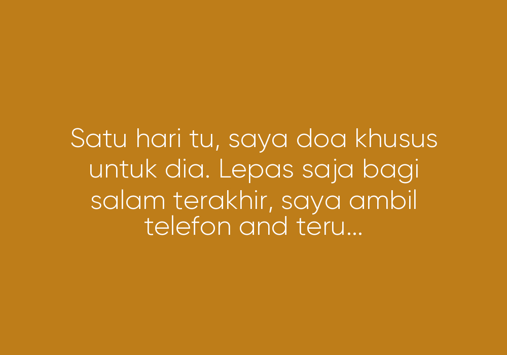 Petunjuk Atau Kebetulan