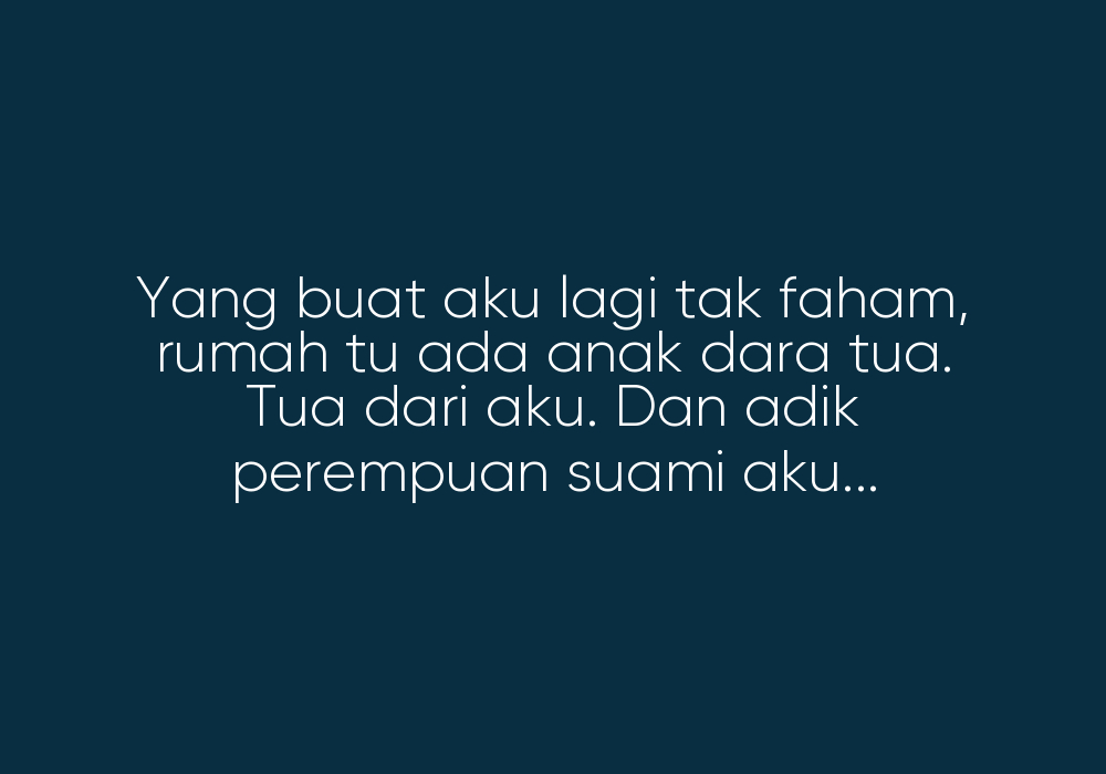 Rumah Mak Ayah Suami Bau Busuk