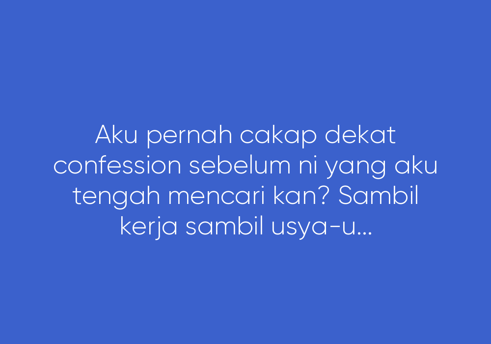 My Lecturer Crush