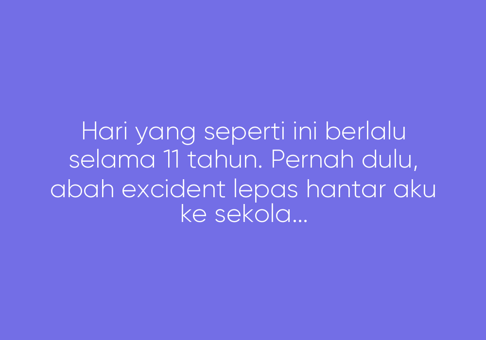 Abah... Tolong!