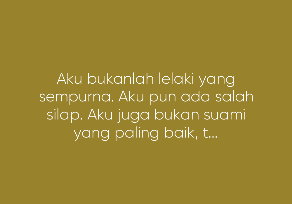 Sabar Menjadi Tidak Indah