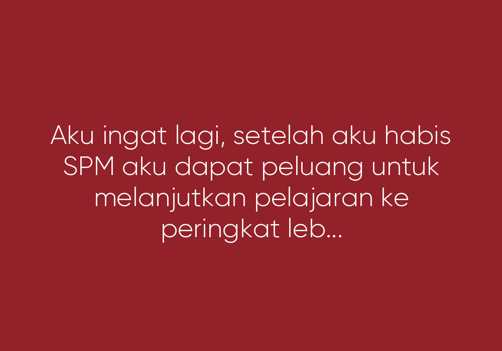 Abang Yang Pentingkan Diri
