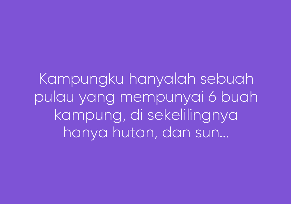 Tentang Kampungku