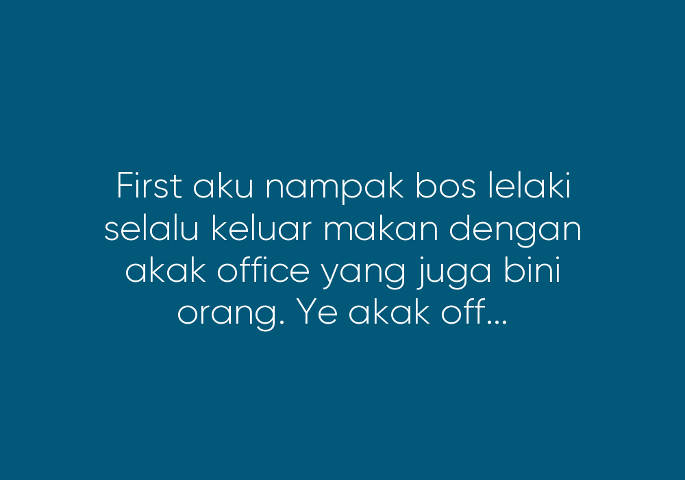 Isteri Pasang Skandal