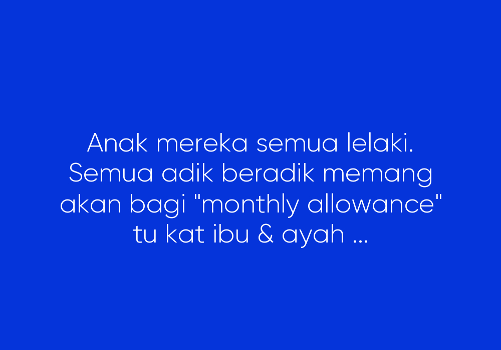 Kau Kan Dua Gaji