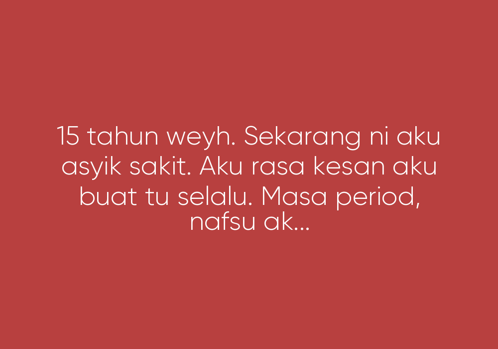 Aku Dah 15 Tahun