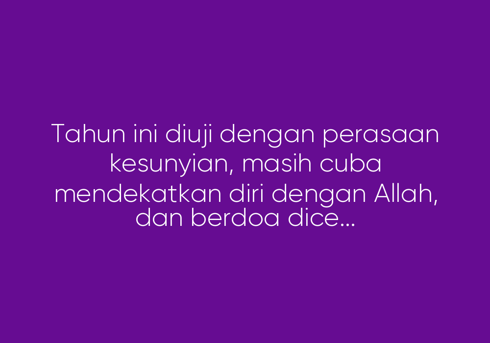 Kebebasan, Kedamaian Atau Kesunyian