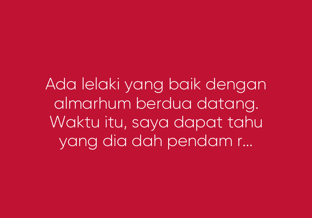 Bila Dah Bukan Jodoh