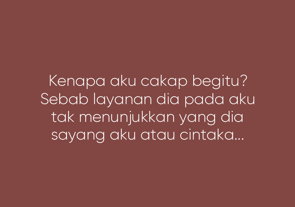 Aku Kau Dan Dia