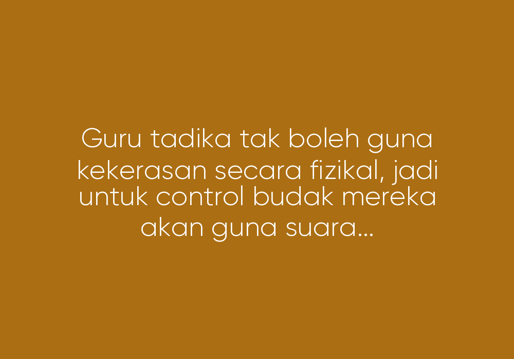 Sisi Gelap Tadika Dan Taska