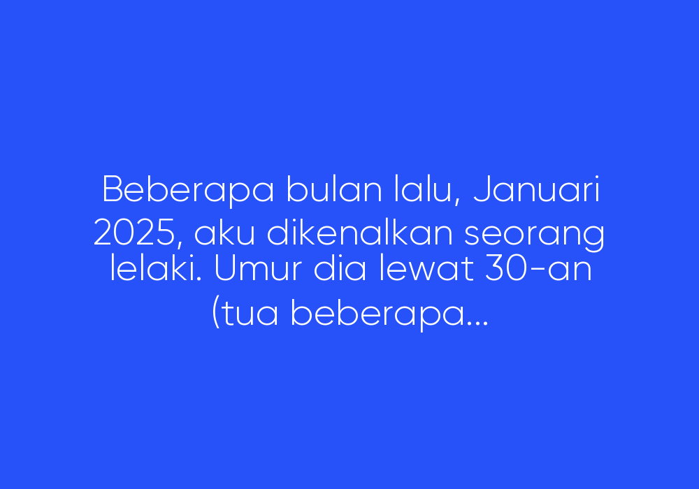 Serba Salah Soal Hati