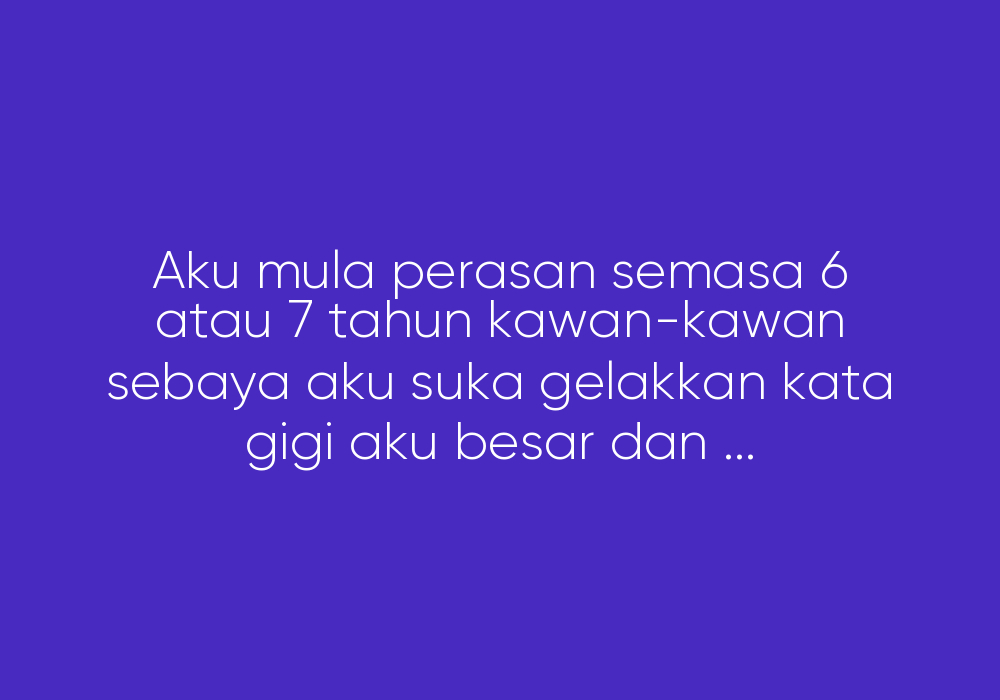 Gigi Aku Kuning