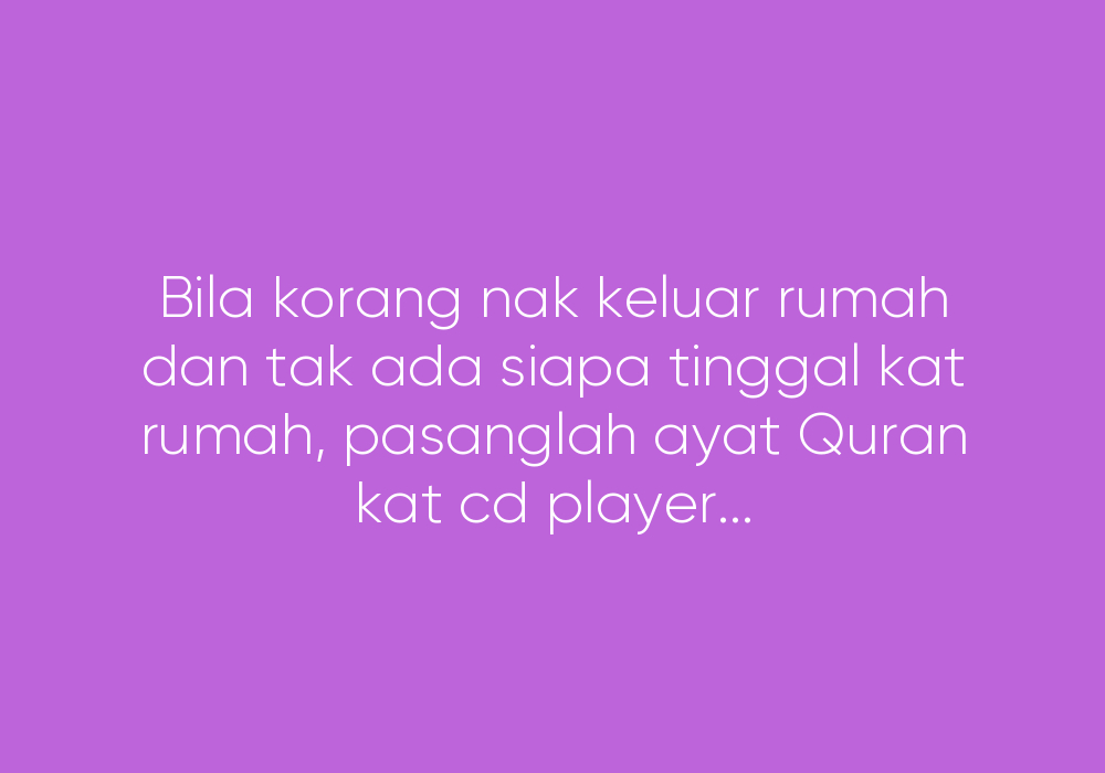 Basic Tips Untuk Mereka Yang Hadir Tanpa Diundang