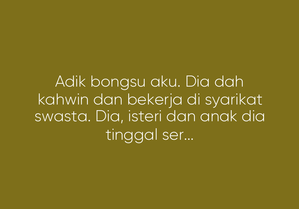 Keluargaku