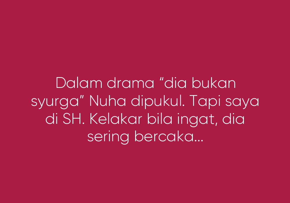 Narsistik? Dia Atau Aku? II