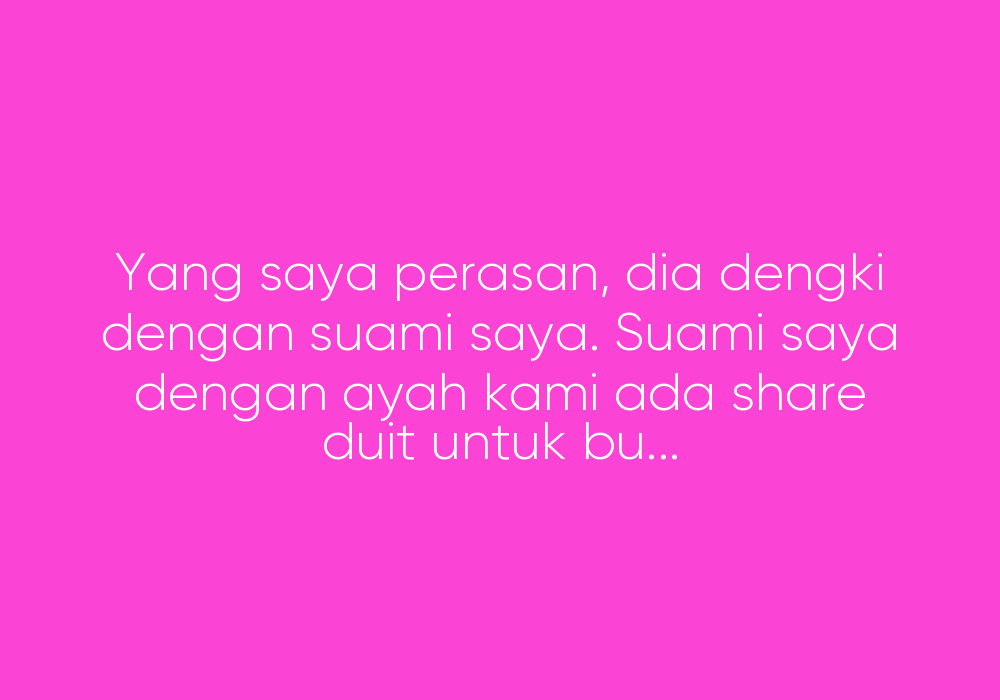 Iri Hati Antara Adik Beradik