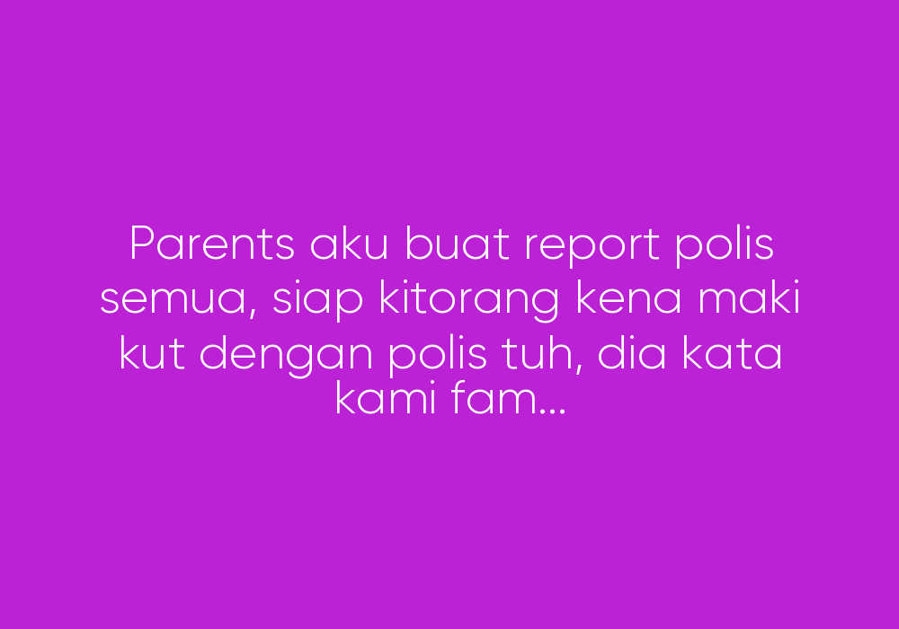 Adik Aku Lari Dari Rumah