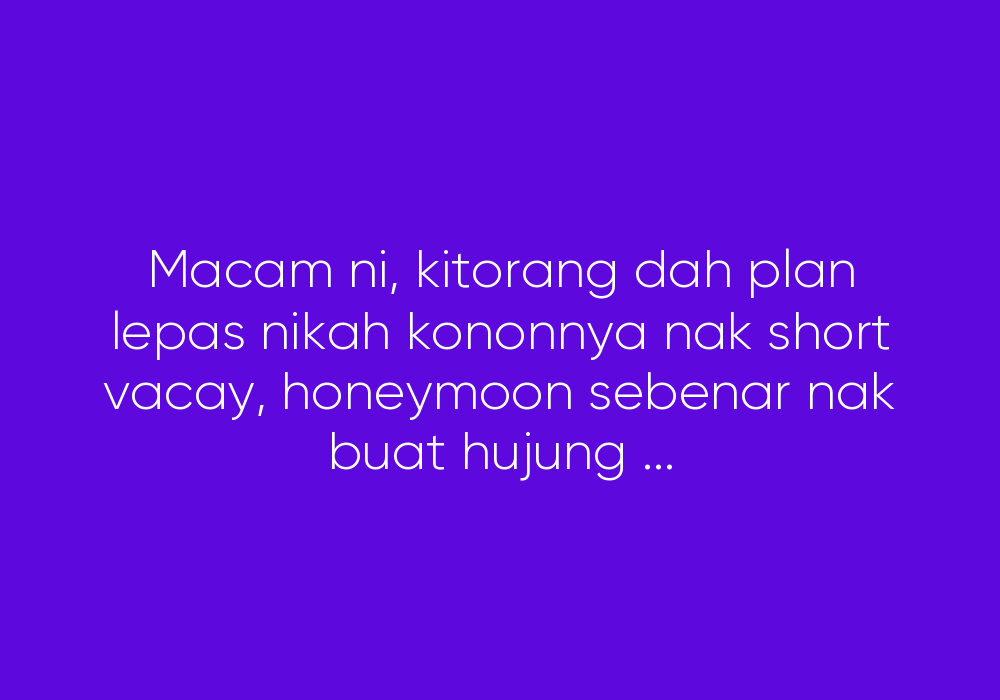 Tunang Aku Berkira