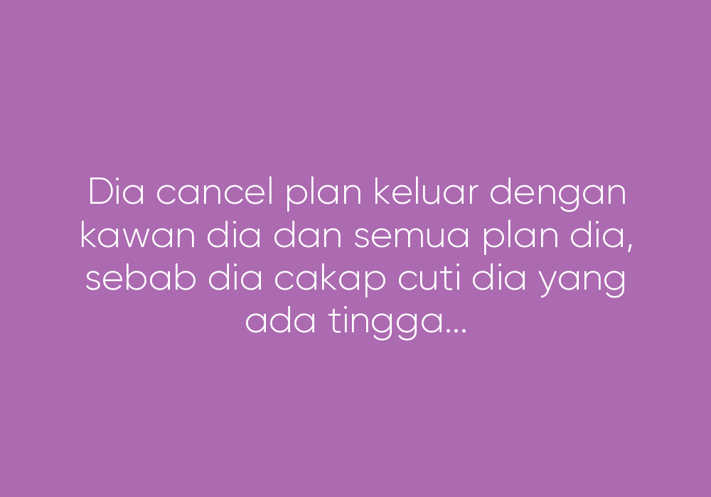 Macam Mana Nak Handle?