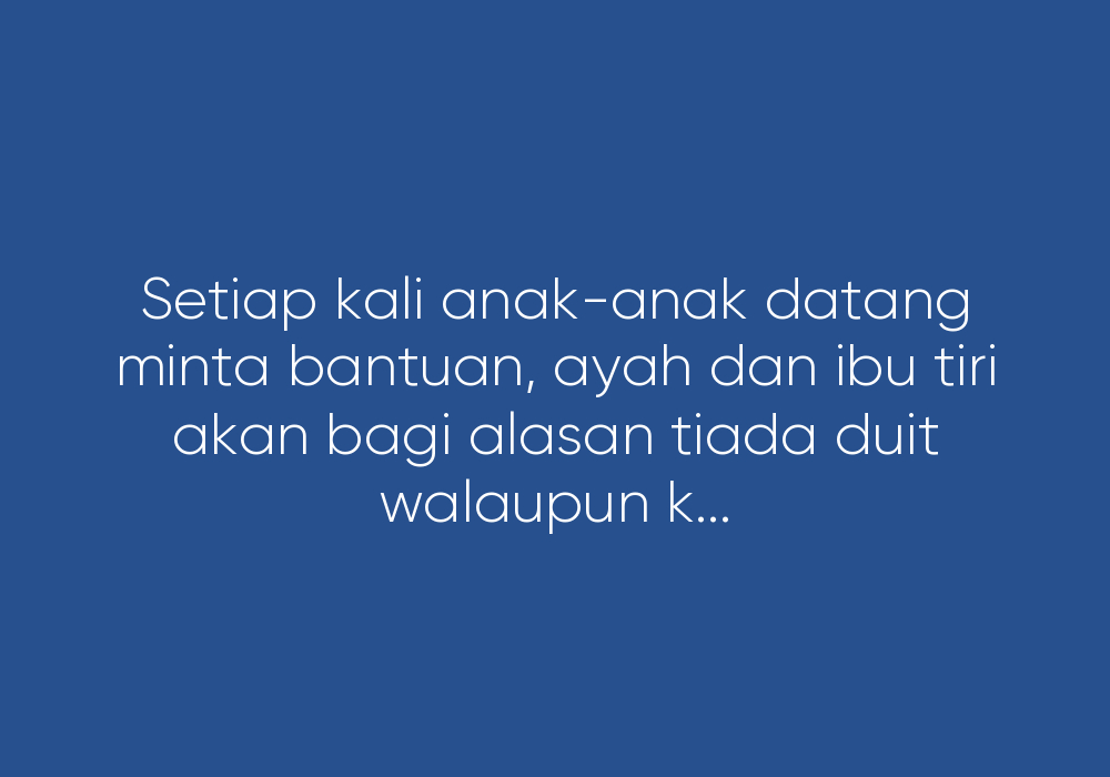 Kenangan Yang Menyakitkan