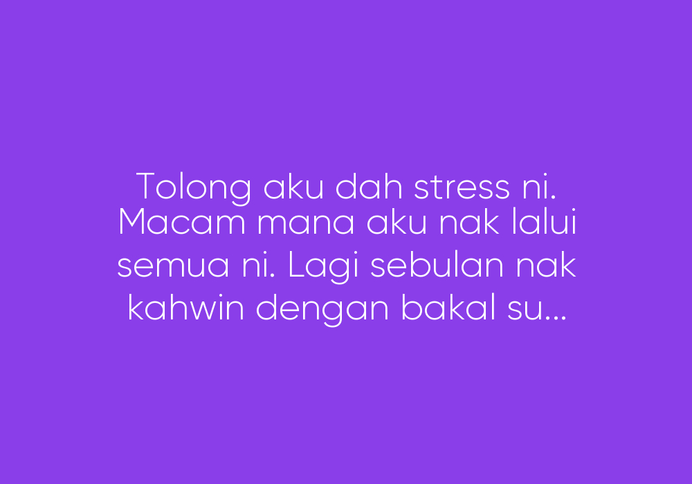 Bakal Suamiku