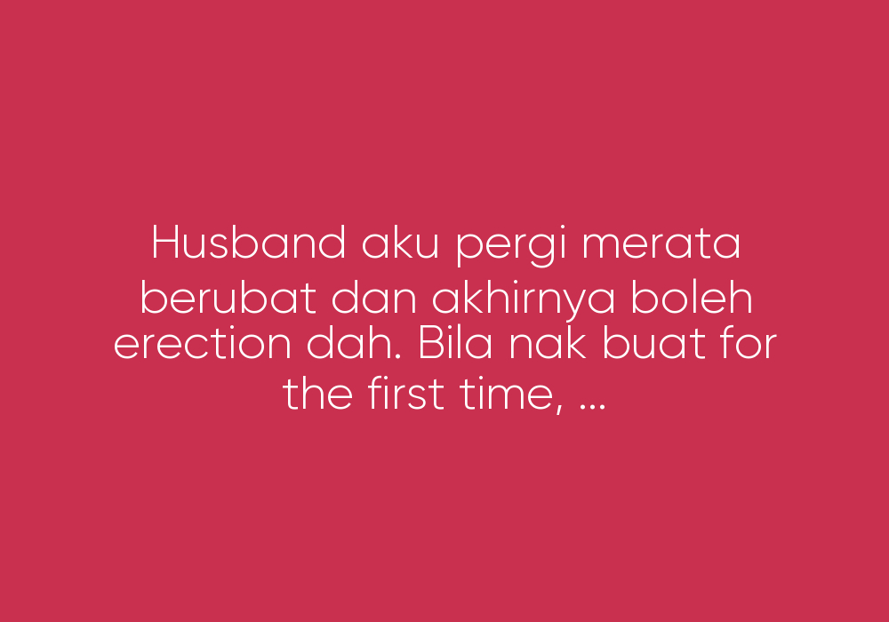 Hidup Bersuami Pelik
