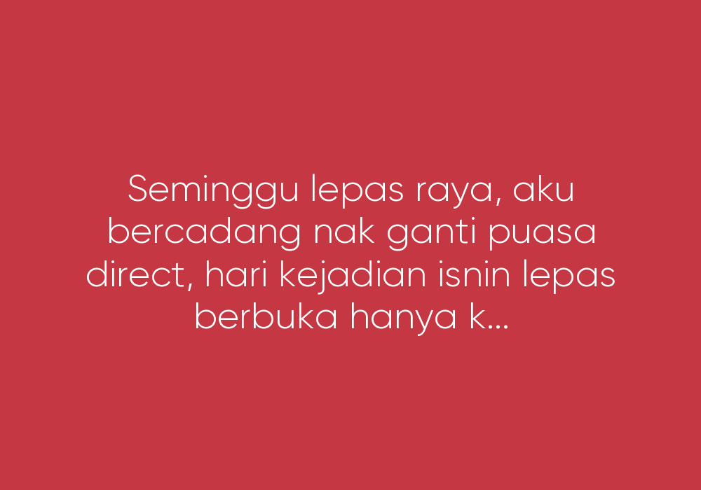 Anak Yang Keliru