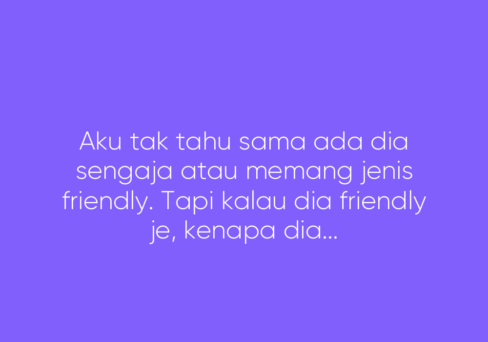 Macam Pelik Je